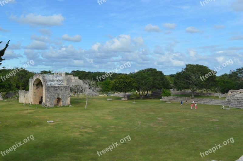 Pyramid Mexico Maya Architecture Aztec