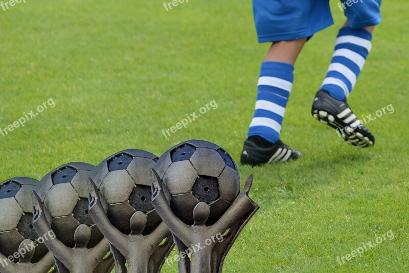 Football Cup Ball Trophy Award