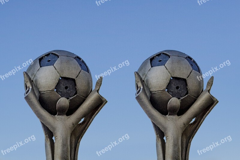 Football Cup Ball Trophy Award