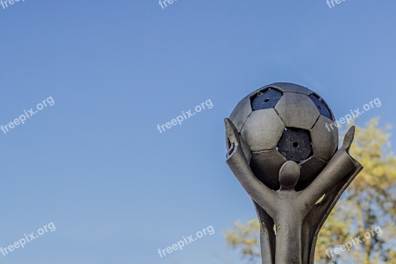 Football Cup Ball Trophy Award