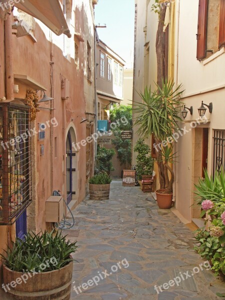 The Old Town Old Houses Street Architecture Green