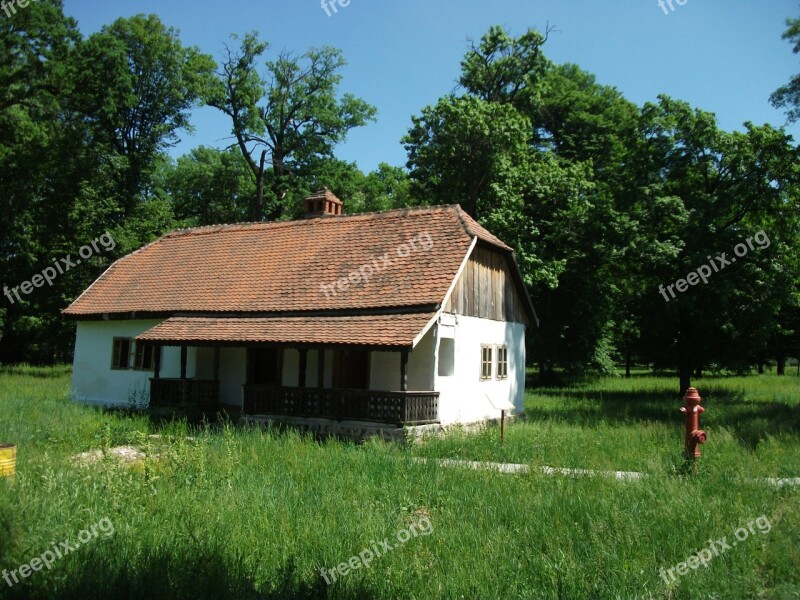 House Romanian Old Traditional Museum