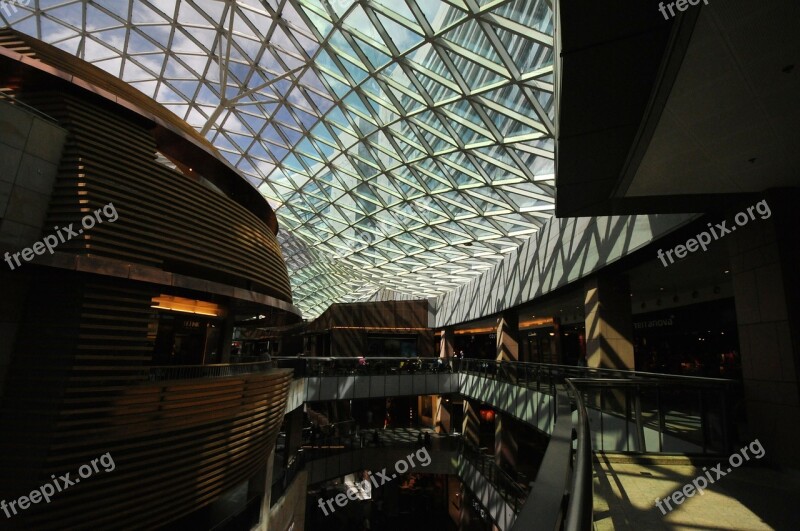 Shopping Centre Warsaw Canopy Modern Poland