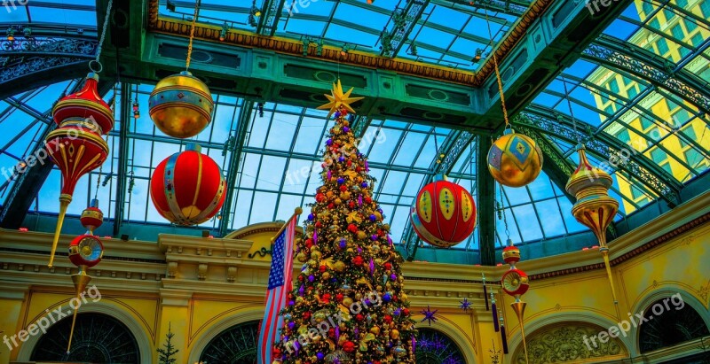 Bellagio Las Vegas Christmas Tree Decoration Famous