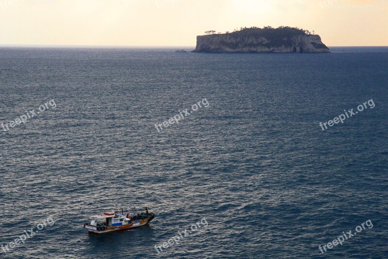 Sea Fisherman Jeju Island Free Photos