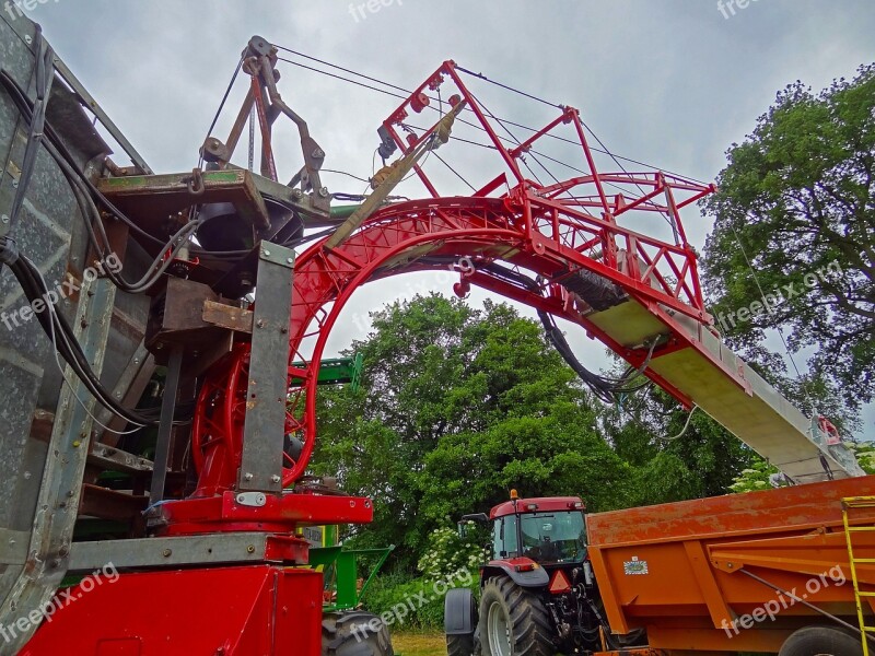 Combine Harvester Harvester Mill Flour Harvest Helper