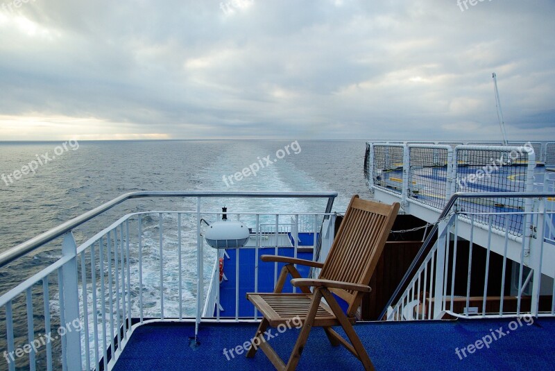 Ferry Wake Bridge Boat Free Photos