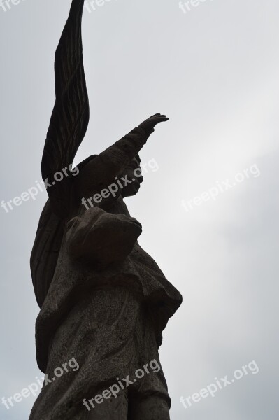 Statue Angel Church Free Photos