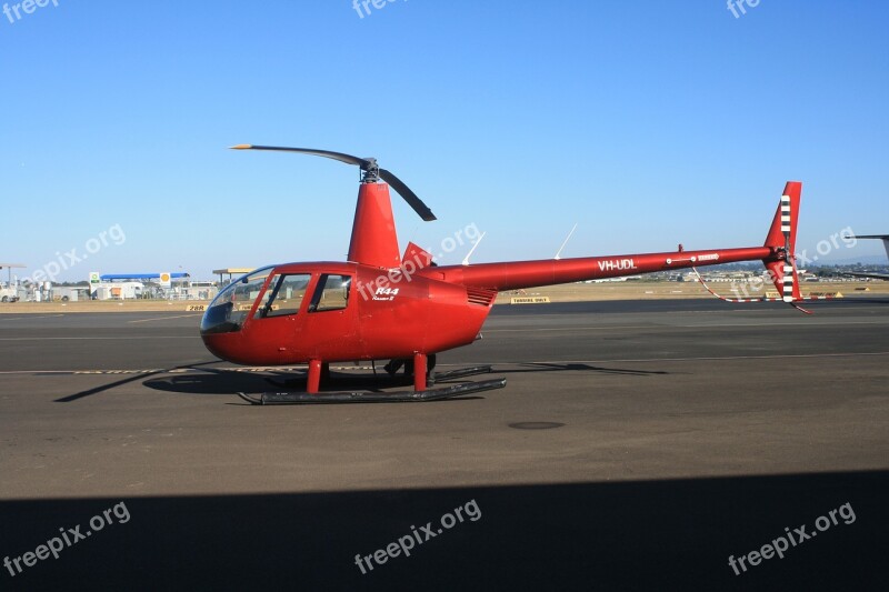 Helicopter Robinson R44 Airfield Chopper