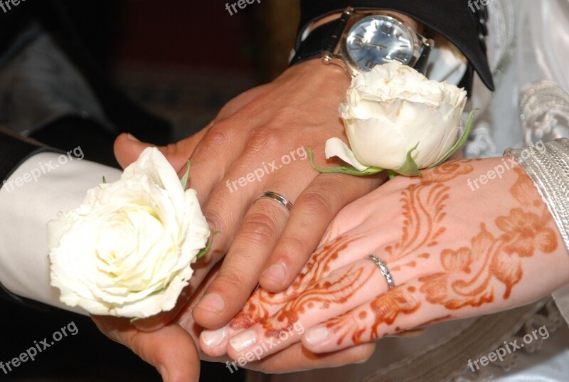 Wedding Henna Rings Morocco Getting Married