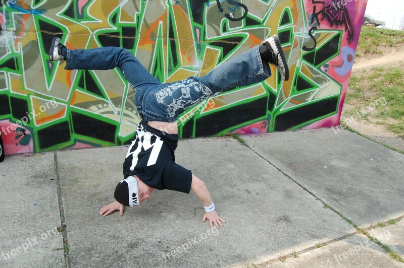 Break Dancing Cripple Dance Form Free Photos