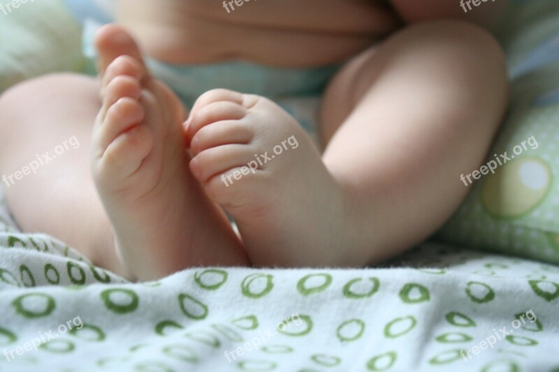 Baby Feet Child Motherhood Bighead