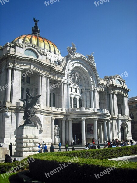 Bellas Artes Building Mexico Monument Museum