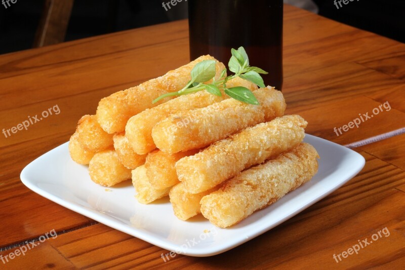 Cassava Fries Snack Free Photos