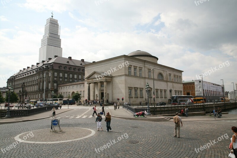 Christiansborg Castle Chapel Church Copenhagen Free Photos