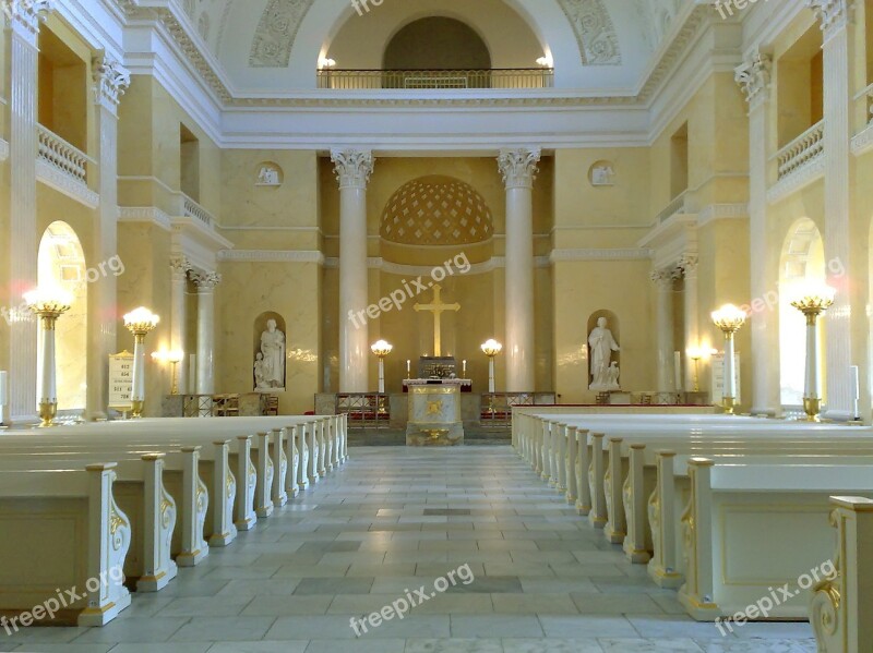 Christiansborg Castle Chapel Copenhagen Church Free Photos