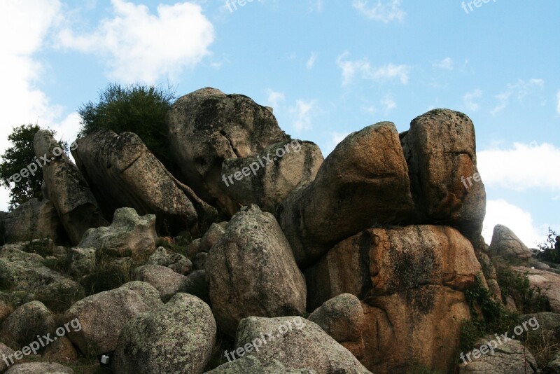 Corsican Pierre Rock Roche Landscape