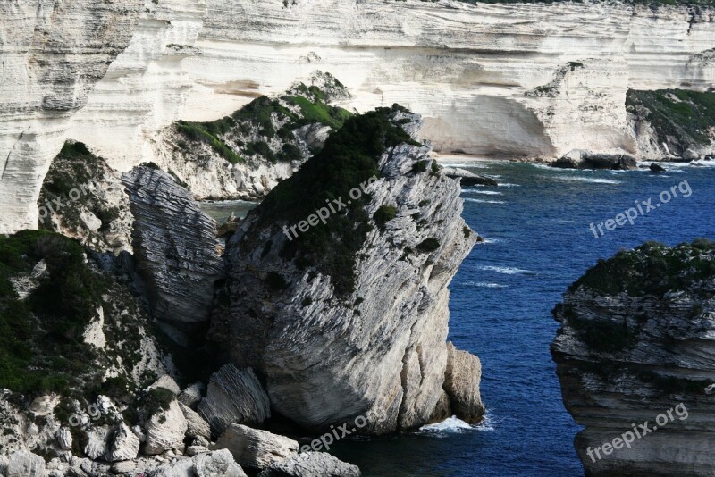 Landscape Nature Sea Corsican Wave