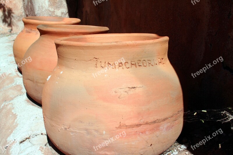 Tumacocari Pottery Arizona Clay Southwest