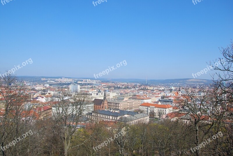 Brno City Town Panorama Free Photos