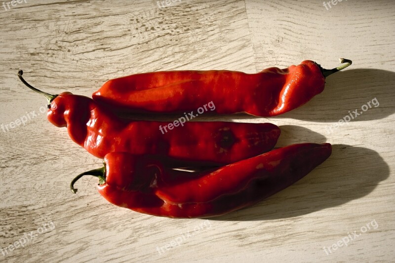 Chili Pepper Vegetable Red Spices