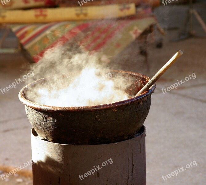 Cauldron Copper Smoke Free Photos