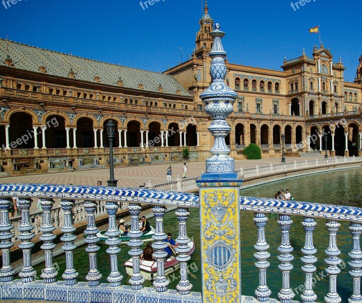 Seville Andalusia Spain Architecture Free Photos