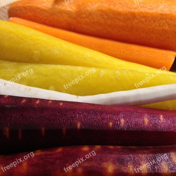 Carrots Turnip Food Vegetables Healthy