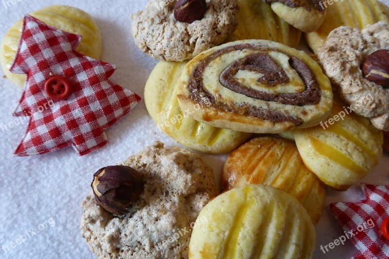 Pastries Christmas Cookie Sweet Christmas Cookies