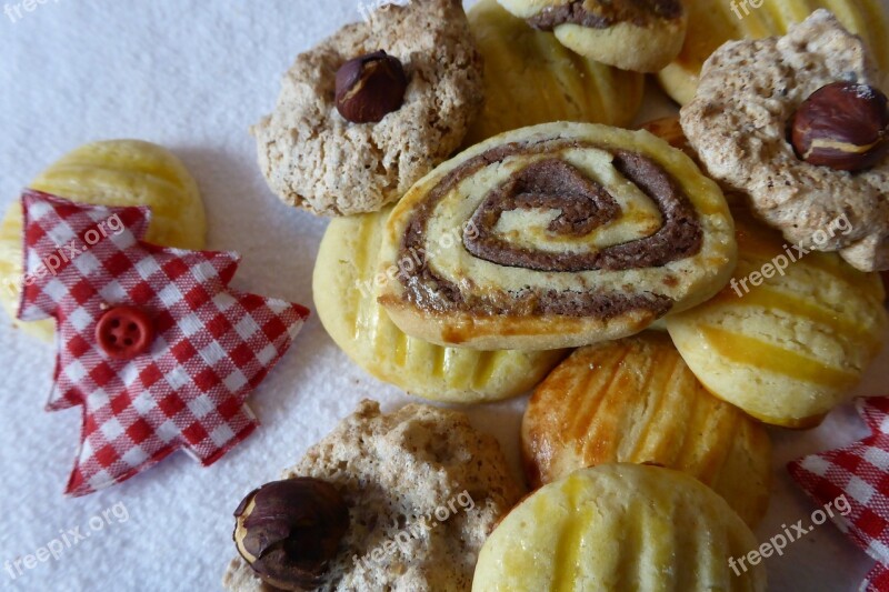 Pastries Christmas Cookie Sweet Christmas Cookies