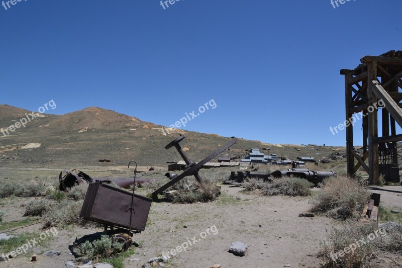 Ghost Town Gold Digger Abandoned Loneliness Arizona