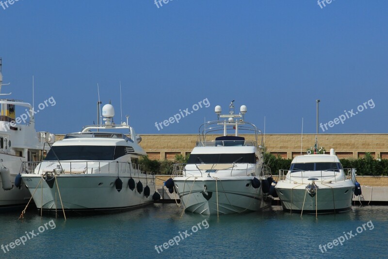 Yacht Port Yachts Boats Water