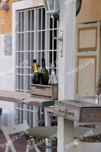 Bottle Deco Window Sill Decoration Nostalgia