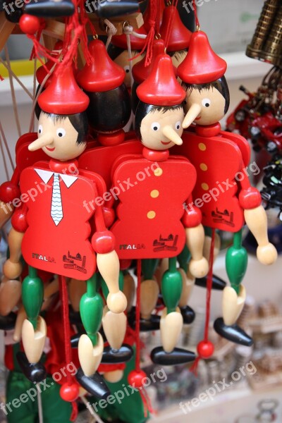 Pinocchio Souvenir Mitbringsel Memory Gift