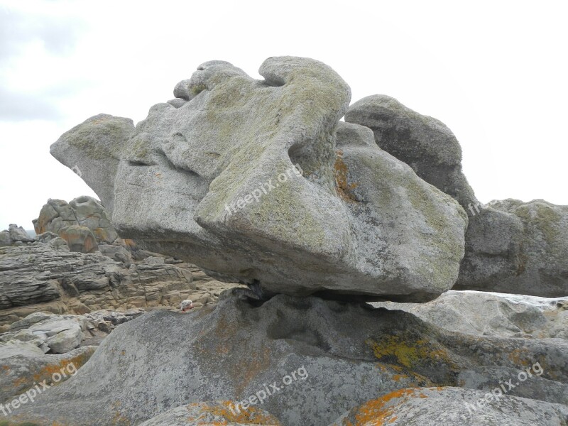 Brittany Rock Stone Granite Free Photos