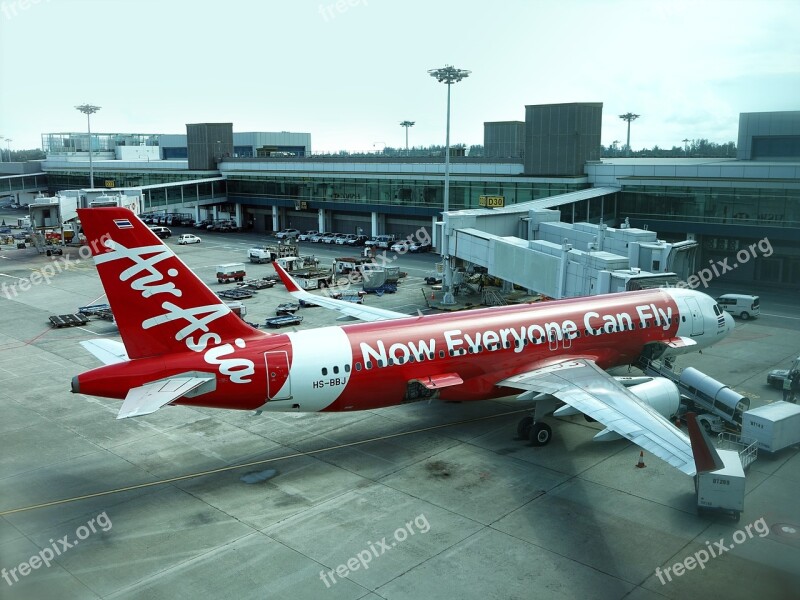 Airline Plane Sky Airport Fly