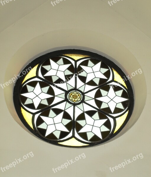 Church Window Church Stained Glass Round Glass