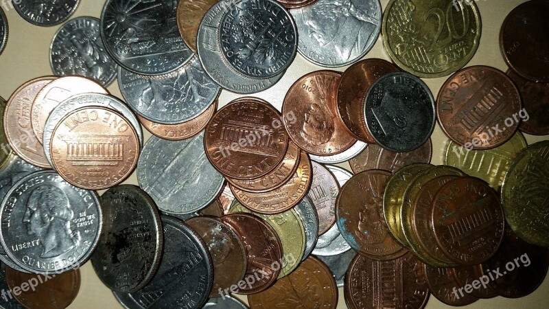 Budget Coins Money Cents Save