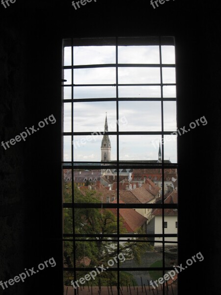 Koszeg Castle Latticed Window Vista Free Photos