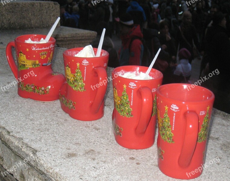 Mulled Wine Mug Advent Fair Punch