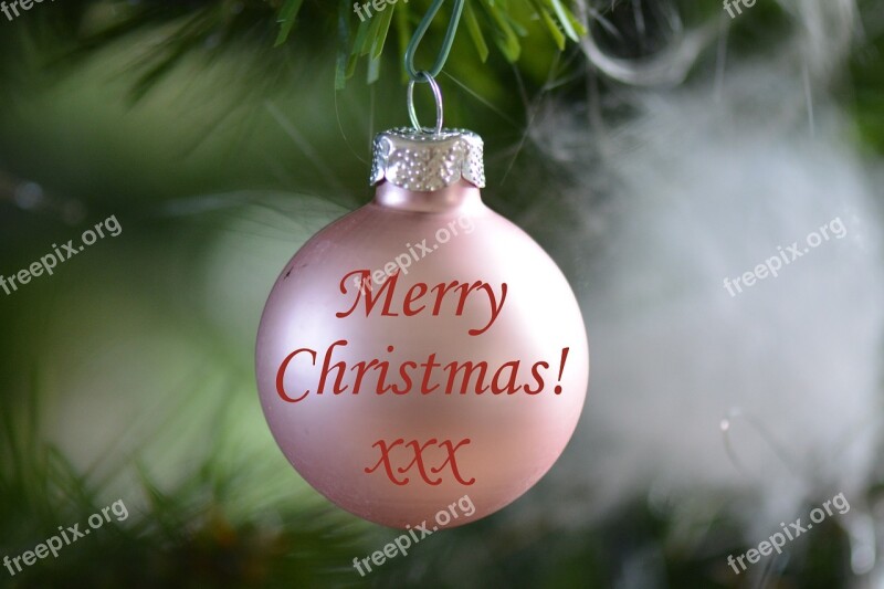 Christmas Christmas Bauble Decoration Public Holidays Merry Christmas