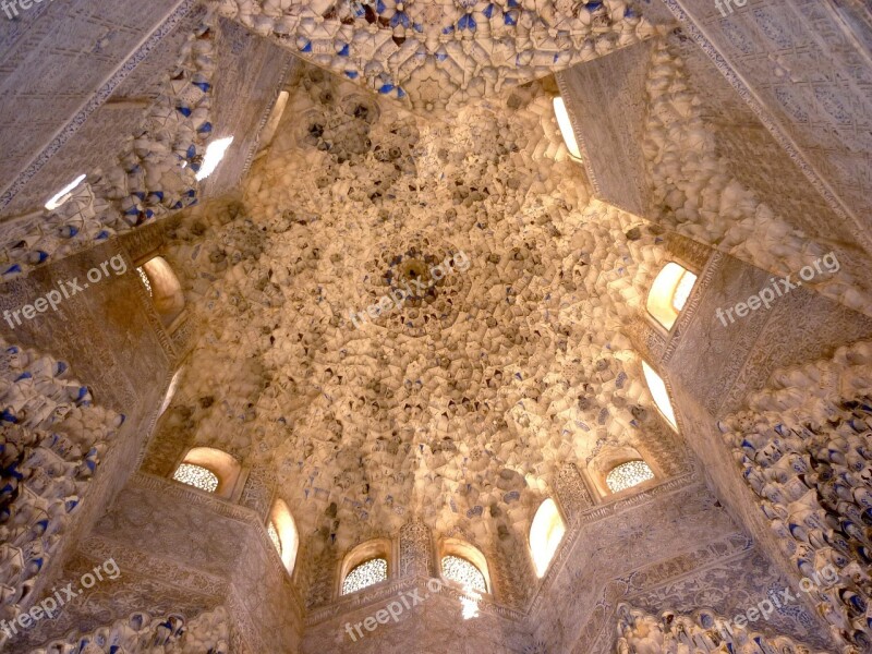 Alcazaba Granada Ceiling Free Photos