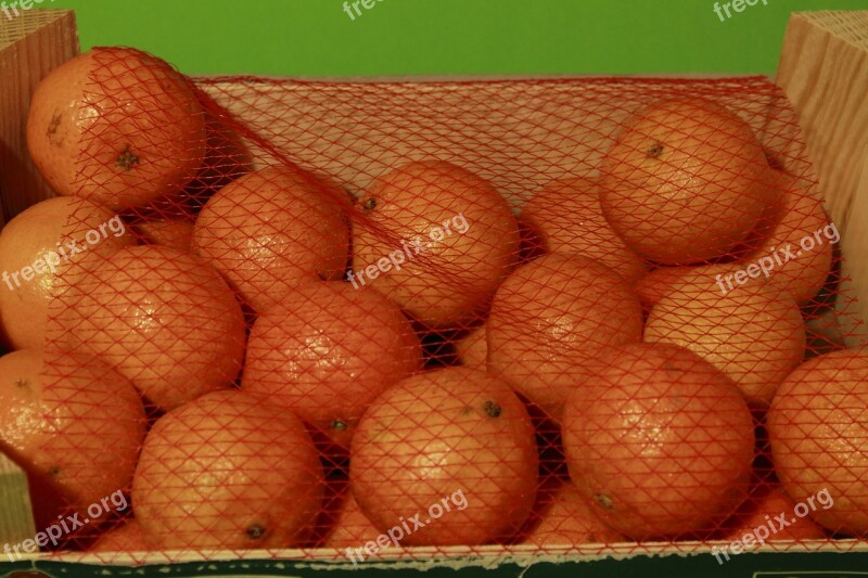 Tangerines Box Clementines Fruit Free Photos