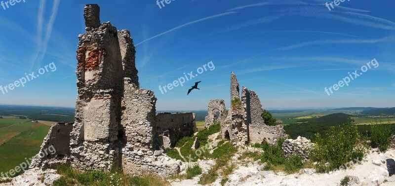 Plavecký Castle Ruins Castle Slovakia Free Photos