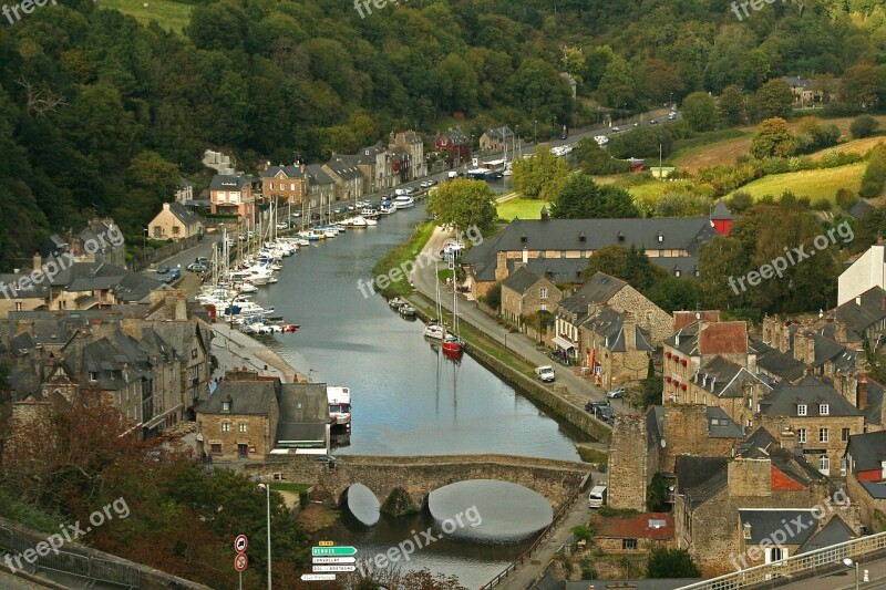 Dinan France Port Brittany Free Photos