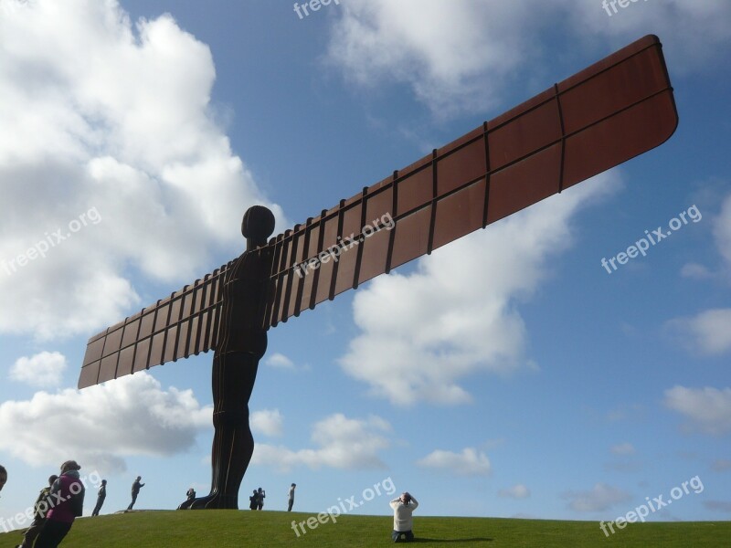 Statue Angel Angel Of North Gateshead Free Photos