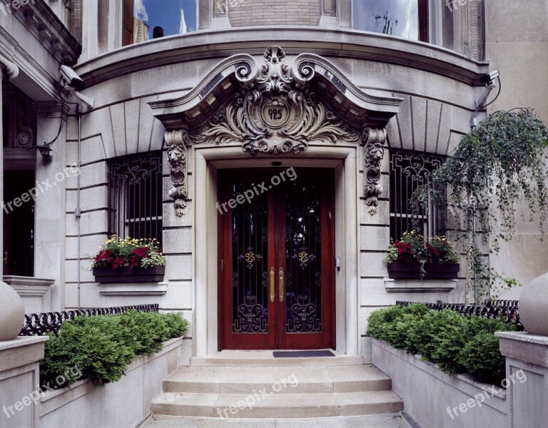 Doorway Residence New York City Front Upper East Side