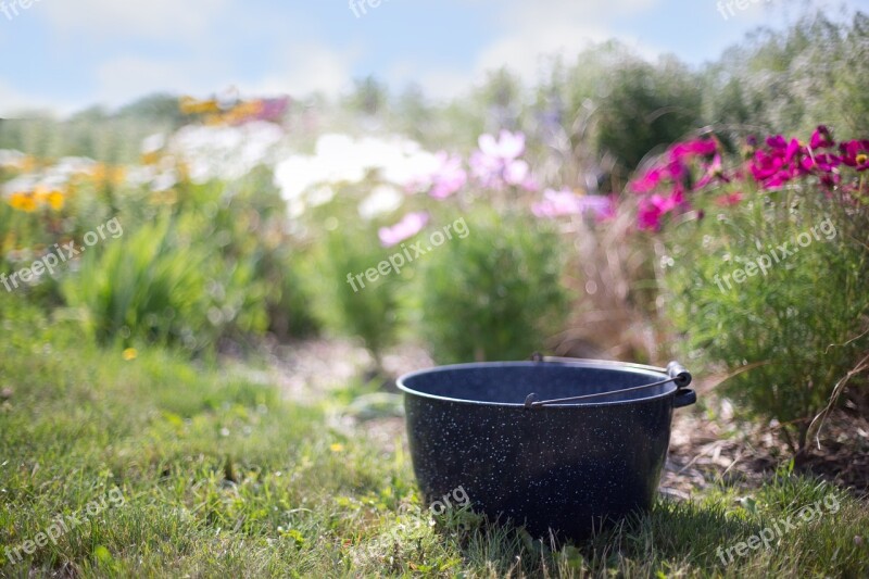 Washtub Kettle Nature Outdoors Antique