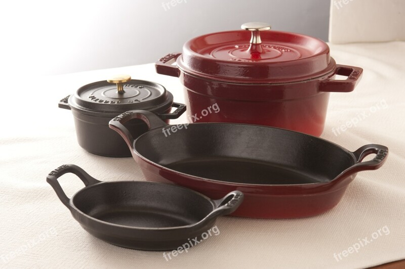 Pot Frying Pan Cooking Utensils Kitchen Cuisine