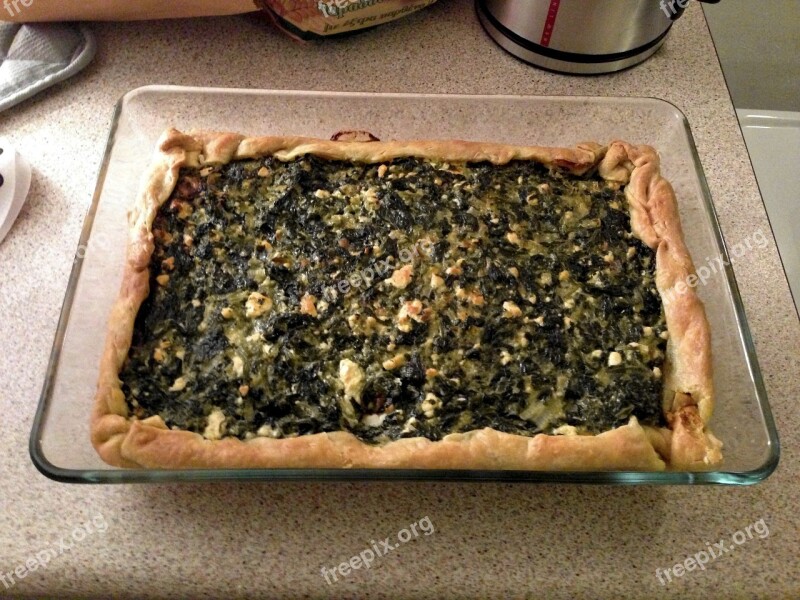 Food Spinach Pie Spinach Tart Baked Pie